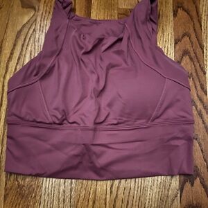 Athleta Mauve Crop Top